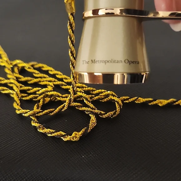 The Metropolitan Opera Gold Tone Opera Glasses - Picture 7 of 10